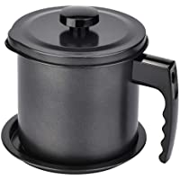 Grasa para Olla de Aceite - 1.3L de baquelita Guardián de Almacenamiento de Aceite- Aceite de Cocina de Cocina Bote para…